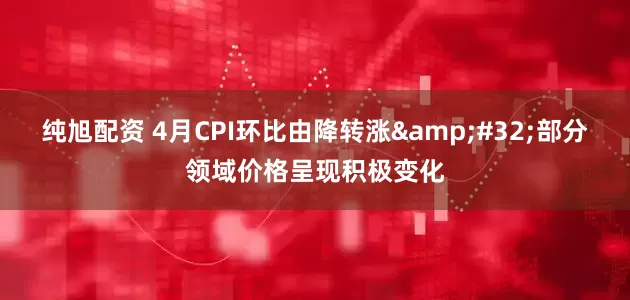 纯旭配资 4月CPI环比由降转涨&#32;部分领域价格呈现积极变化