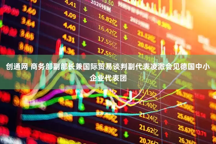 创通网 商务部副部长兼国际贸易谈判副代表凌激会见德国中小企业代表团